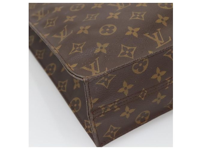 LOUIS VUITTON Borsa Sac Plat Monogram M51140 LV Auth 138699 Monogramma - vista 8