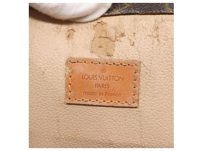 LOUIS VUITTON Borsa Sac Plat Monogram M51140 LV Auth 138699 Monogramma - vista 9