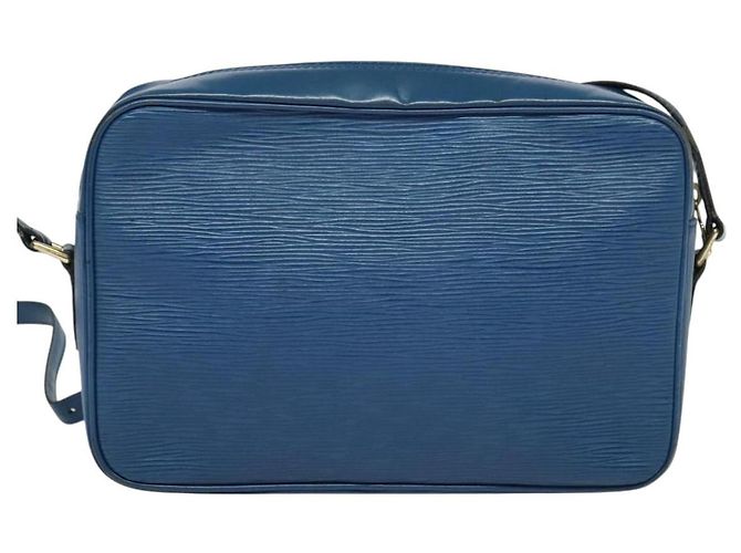 LOUIS VUITTON Borsa a Spalla Epi Trocadero 27 Blu M52315 LV Auth 138619 - vista 2