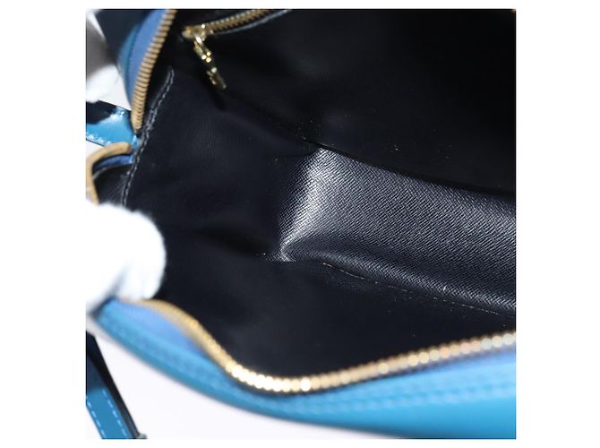 LOUIS VUITTON Borsa a Spalla Epi Trocadero 27 Blu M52315 LV Auth 138619 - vista 21