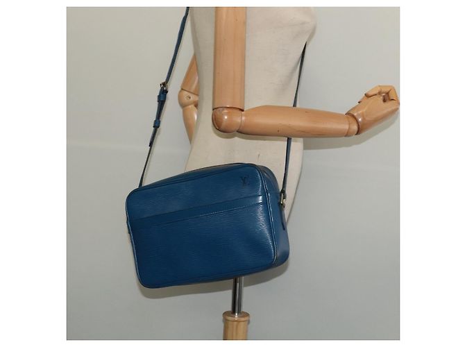 LOUIS VUITTON Borsa a Spalla Epi Trocadero 27 Blu M52315 LV Auth 138619 - vista 23