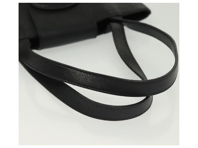 Borsa a mano Salvatore Ferragamo in pelle nera e oro Auth 139277 Nero D'oro - vista 7