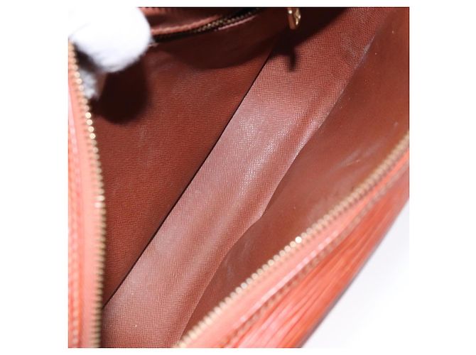 LOUIS VUITTON Sac à épaule Epi Jeune FilleMM Marron M52153 LV Auth 139321 - vue 10