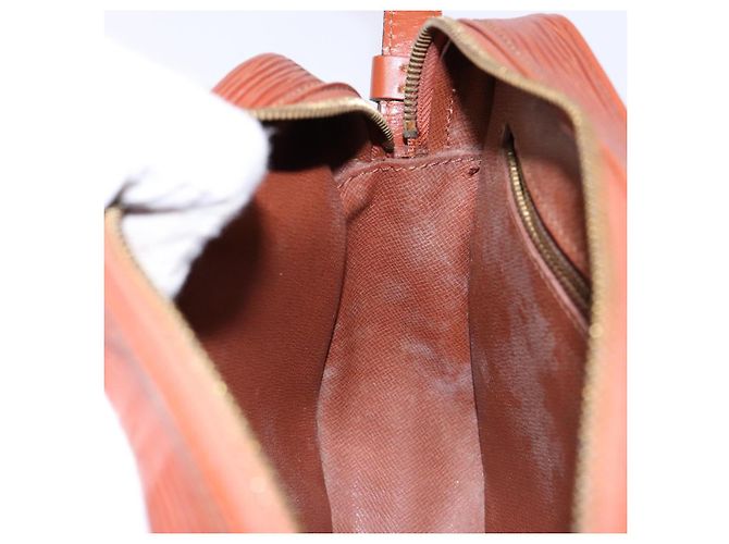 LOUIS VUITTON Sac à épaule Epi Jeune FilleMM Marron M52153 LV Auth 139321 - vue 21