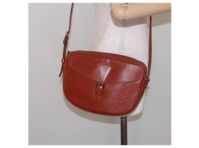 LOUIS VUITTON Sac à épaule Epi Jeune FilleMM Marron M52153 LV Auth 139321 - vue 23