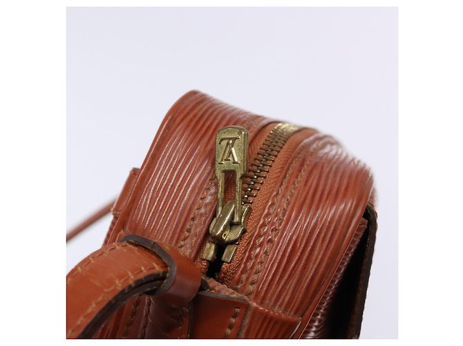 LOUIS VUITTON Sac à épaule Epi Jeune FilleMM Marron M52153 LV Auth 139321 - vue 9