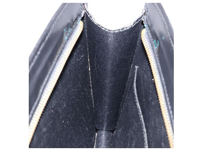 LOUIS VUITTON Epi Pochette Uomo Borsa Clutch Nera M52522 LV Auth 139251 Nero - vista 19