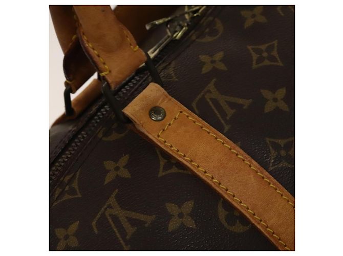 LOUIS VUITTON Borsa Boston Monogram Keepall 50 M41426 LV Auth 137095 Monogramma - vista 18