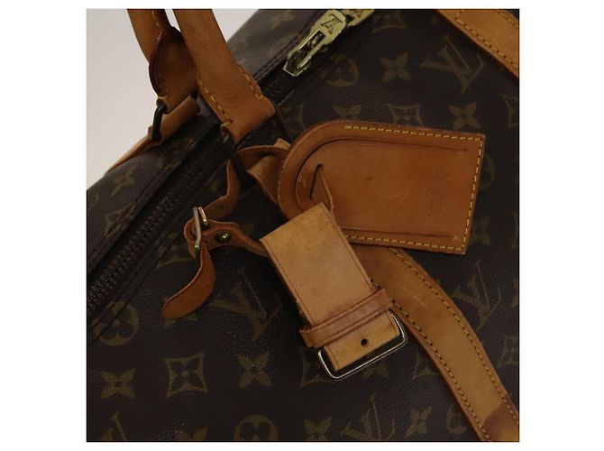 LOUIS VUITTON Borsa Boston Monogram Keepall 50 M41426 LV Auth 137095 Monogramma - vista 20