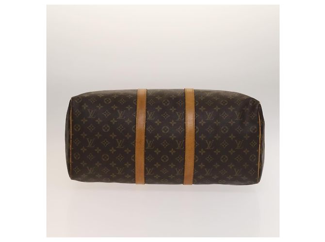 LOUIS VUITTON Borsa Boston Monogram Keepall 50 M41426 LV Auth 137095 Monogramma - vista 5
