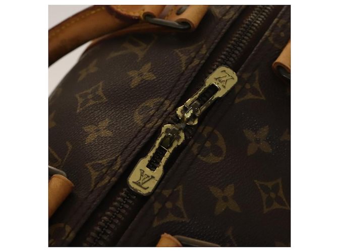 LOUIS VUITTON Borsa Boston Monogram Keepall 50 M41426 LV Auth 137095 Monogramma - vista 9