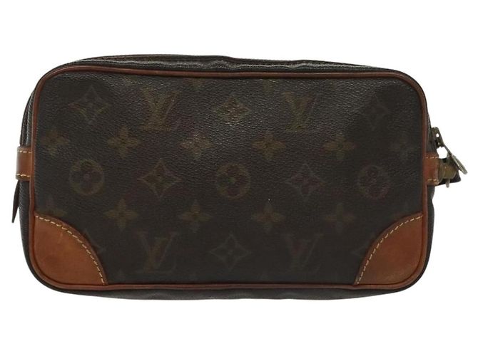 LOUIS VUITTON Clutch Marly Dragonne PM Monogram M51827 LV Auth th6275 Monogramma - vista 2