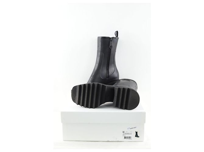 Chloé Botas de cuero negras Negro - vista 6