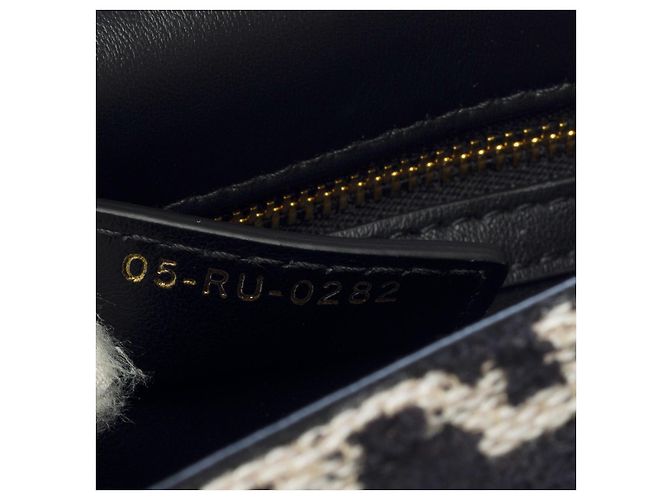 Borsa DIOR Dior Caro in Tweed Nero - 102839 - vista 8