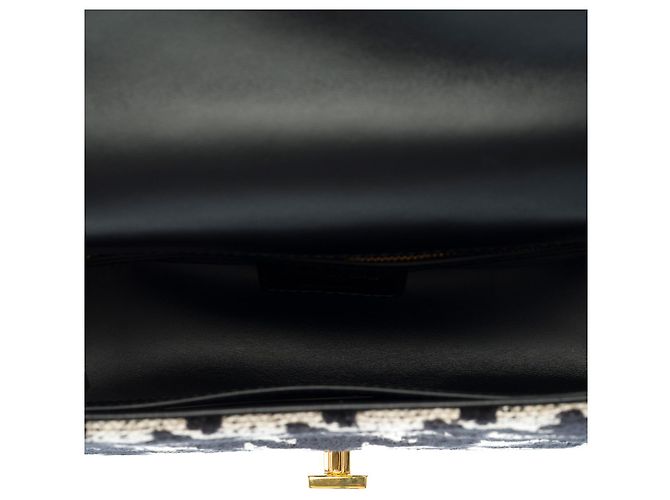 Borsa DIOR Dior Caro in Tweed Nero - 102839 - vista 9