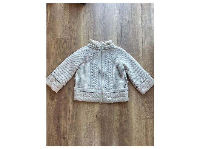 Autre Marque Donatella de Paoli Jacke, Puffer Beige - Ansicht 2