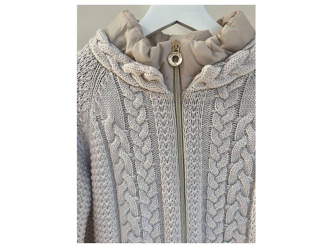 Autre Marque Donatella de Paoli Jacke, Puffer Beige - Ansicht 7