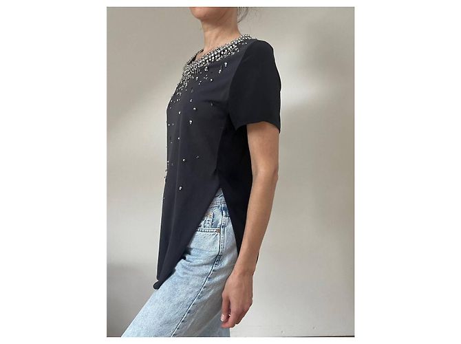 Camiseta 3.1 Phillip Lim, blusa Negro - vista 2
