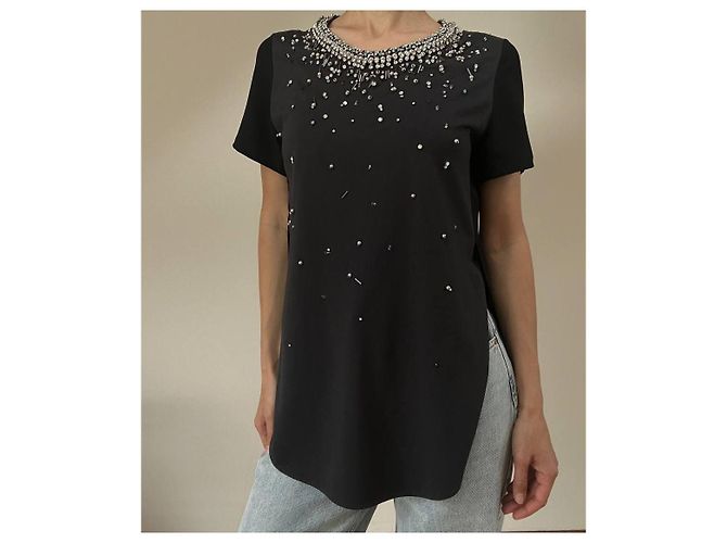 Camiseta 3.1 Phillip Lim, blusa Negro - vista 3