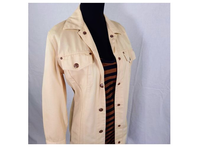 Jean Paul Gaultier Junior Gaultier vestito composto da cappotto e abito Marrone Giallo - vista 6