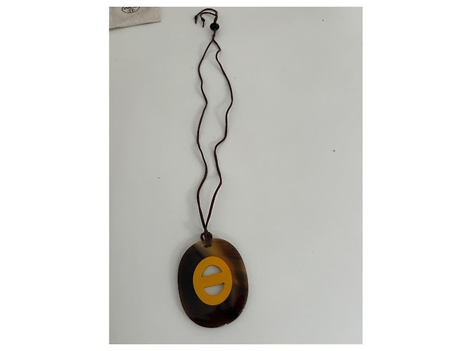 Collar Hermès ajustable marrón Castaño - vista 4