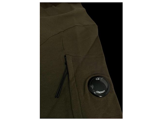 Moletom CP Company Diagonal Raised Fleece Verde - vista 5
