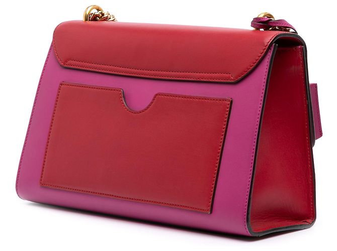 Gucci Pink Medium Bicolor Leder Padlock Schultertasche - Ansicht 2