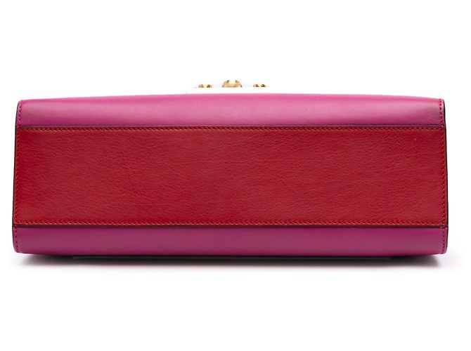Gucci Pink Medium Bicolor Leder Padlock Schultertasche - Ansicht 3