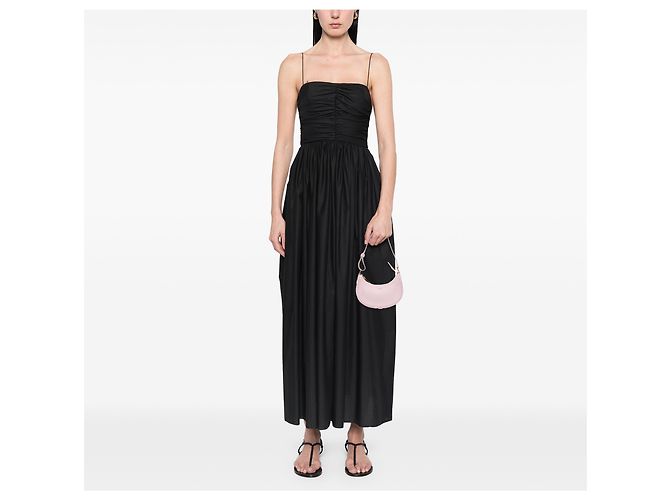 Céline Bolsa de Ombro Ava Mini em Couro de Bezerro Liso Rosa Celine - vista 8