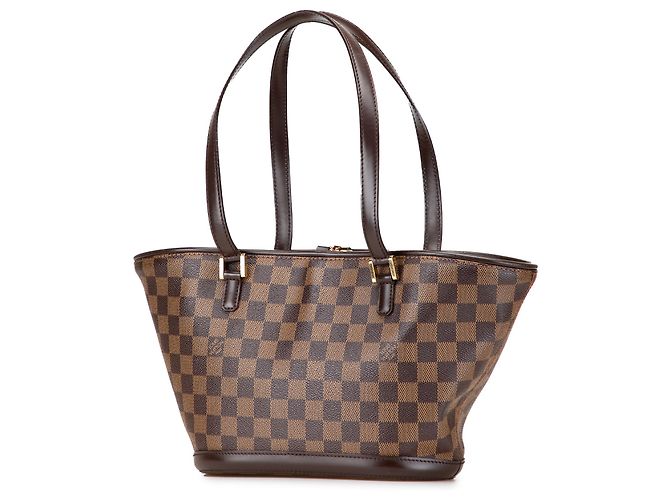 Louis Vuitton Braun Damier Ebene Manosque PM - Ansicht 2