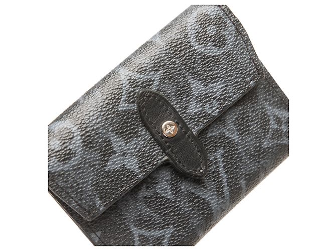 Portacarte incrociato in monogramma nero pastello Louis Vuitton - vista 9