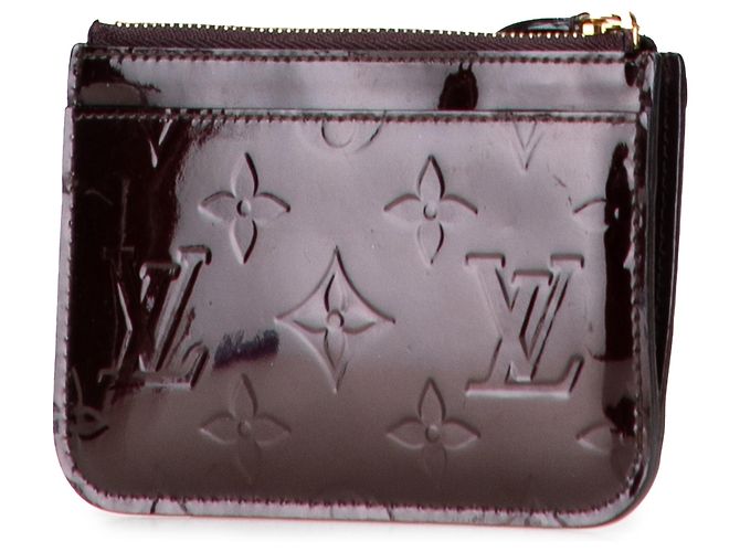 Llave de monograma en charol púrpura Louis Vuitton - vista 2
