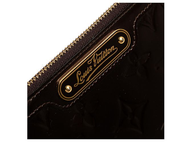 Llave de monograma en charol púrpura Louis Vuitton - vista 7
