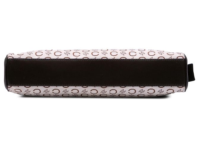 Céline Bolso de mano de lona Macadam C de Celine marrón Castaño Beige - vista 3