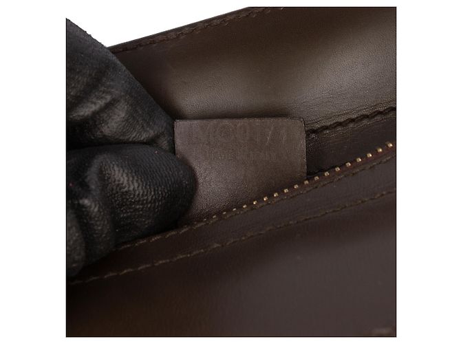 Céline Bolso de mano de lona Macadam C de Celine marrón Castaño Beige - vista 5