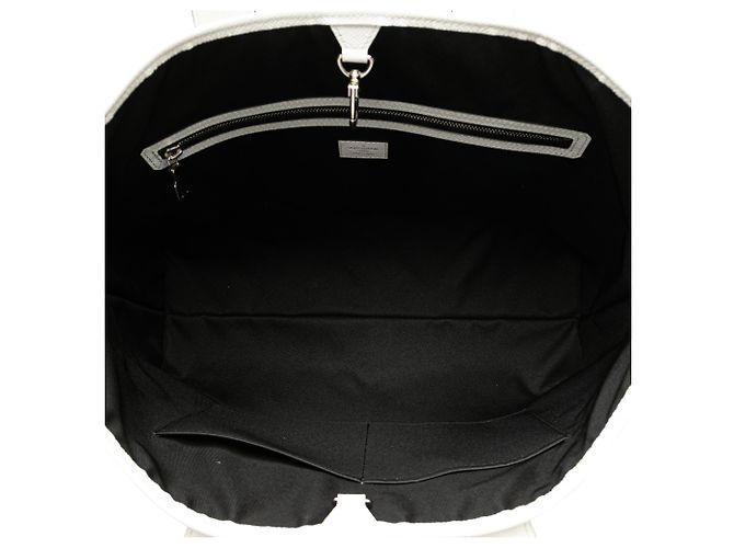 Borsa da weekend Taigarama Monogramma Bianco Louis Vuitton - vista 4