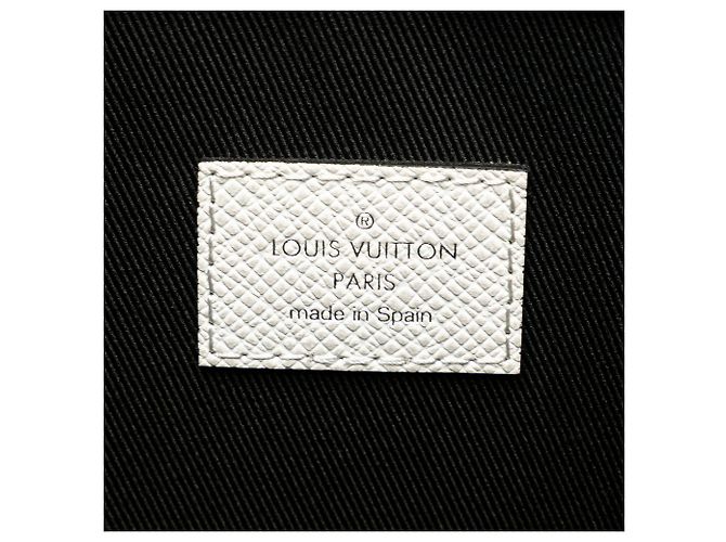 Borsa da weekend Taigarama Monogramma Bianco Louis Vuitton - vista 5