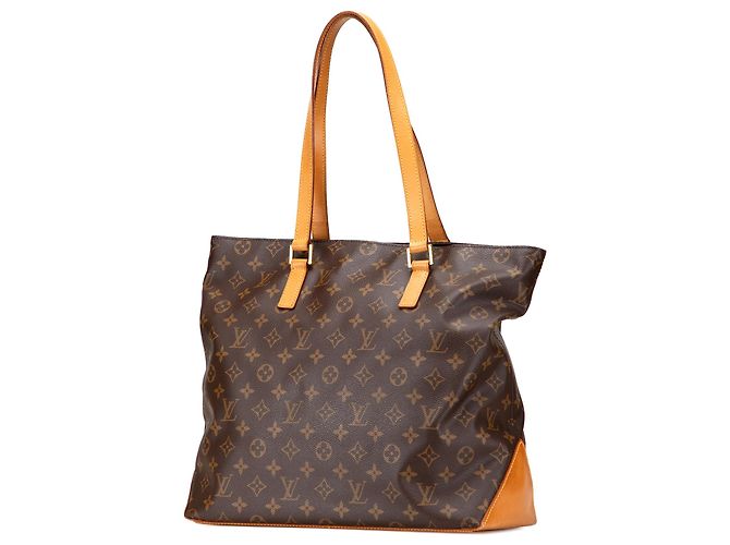 Louis Vuitton Braune Monogramm Cabas Mezzo - Ansicht 2