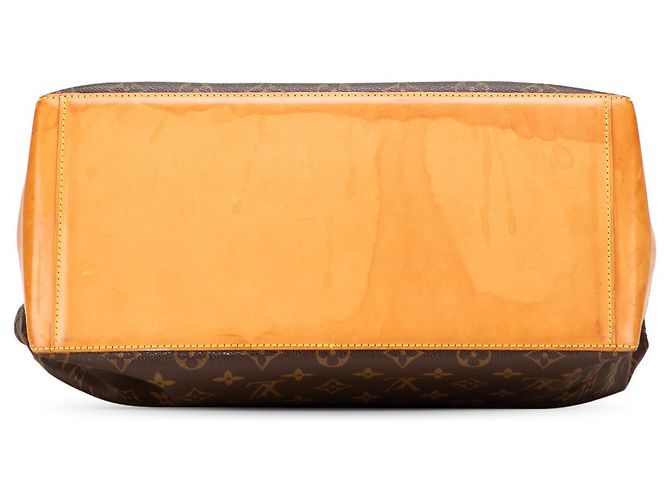Louis Vuitton Braune Monogramm Cabas Mezzo - Ansicht 3