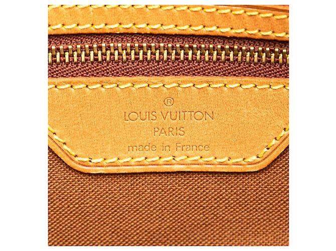 Louis Vuitton Braune Monogramm Cabas Mezzo - Ansicht 5
