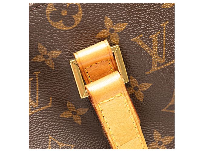 Louis Vuitton Braune Monogramm Cabas Mezzo - Ansicht 8