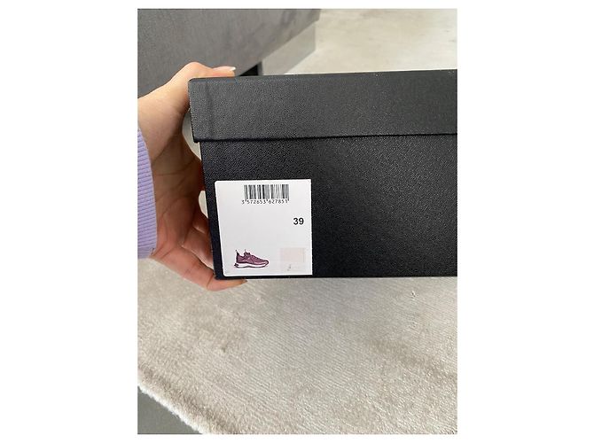 Baskets Chanel Blanc Noir - vue 7