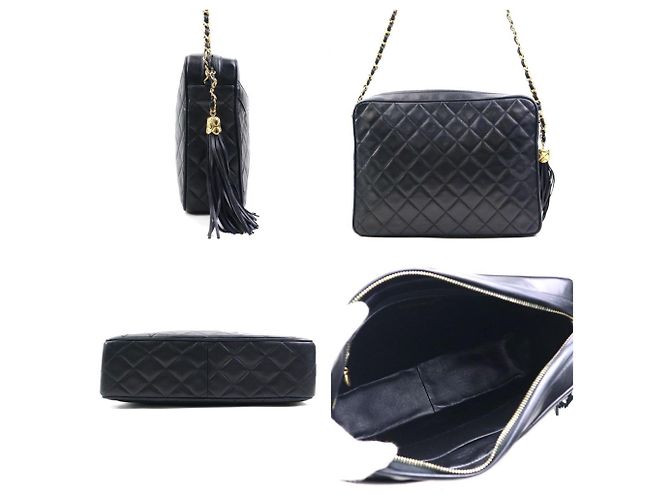 Borsa a Spalla Matelassé Chanel Nero - vista 2