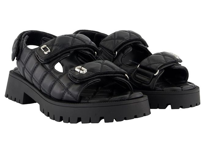 Sandálias - Marc Jacobs - Couro - Preto - vista 2