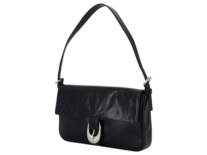 Sac à épaule Harlow - Staud - Cuir - Noir - vue 2
