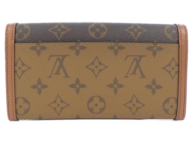 Portafoglio Lungo Sarah Dauphine Monogram di Louis Vuitton Marrone - vista 2