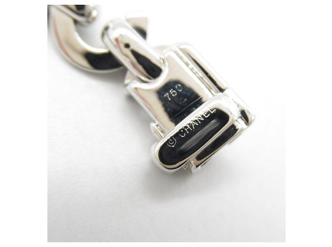 Bracciale in oro bianco Chanel Argento Metallico - vista 3