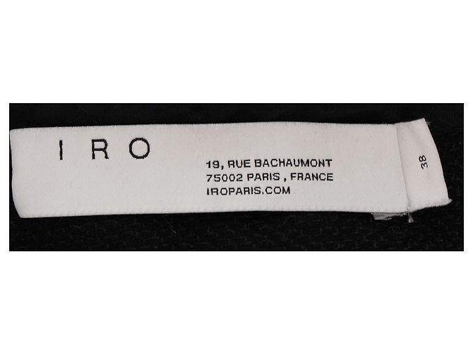 Iro Minirock aus Silbernen Pailletten Metallisch - Ansicht 4