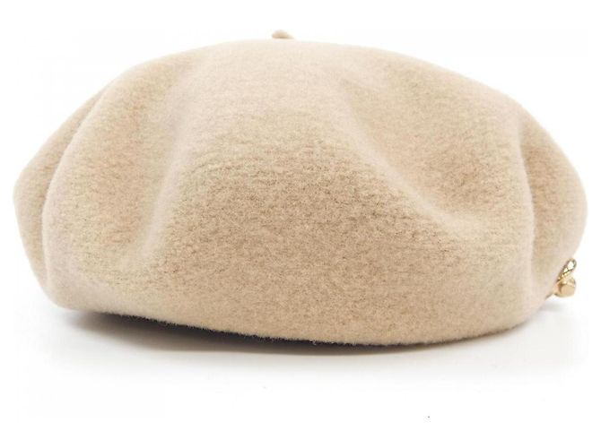 Cappello da Marinaio in Lana Hermès Marrone Beige - vista 4