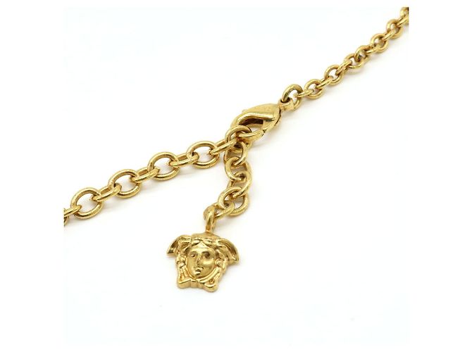 Versace Medusa Necklace Metal Rhinestone - view 5
